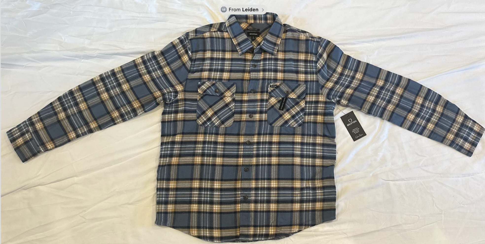 Brixton Bowery Long Sleeve Flannel